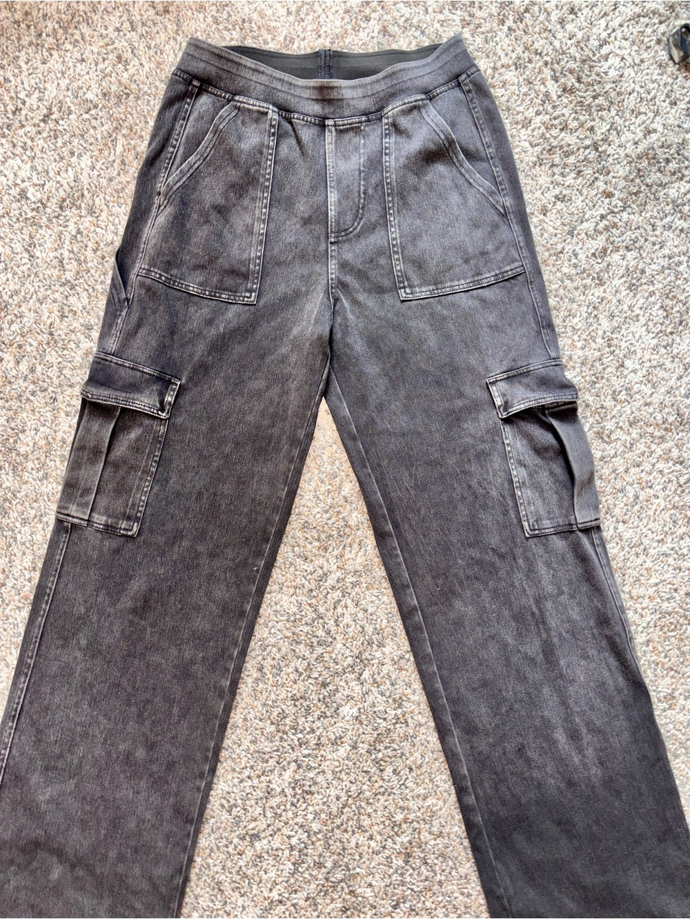 HALARA FLEX ACID WASH CARGO PANTS
